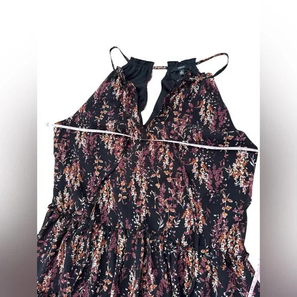 Anthropologie Cottagecore Boho Praire Floral Romantic Tiered Sundress Small - Picture 7 of 9